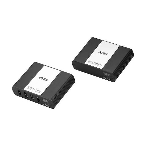 ATEN ローカルエリアネットワーク経由4界面USB2.0 Catエクステンダー(最大限度100m) UEH4102 1式