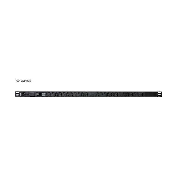 仕合わせ用ワット数水道栓（0U/200V/20A/IEC印字機 24界面/サルゼ防御すること電気回路/価値づける役立つこと相応う） PE1224SB