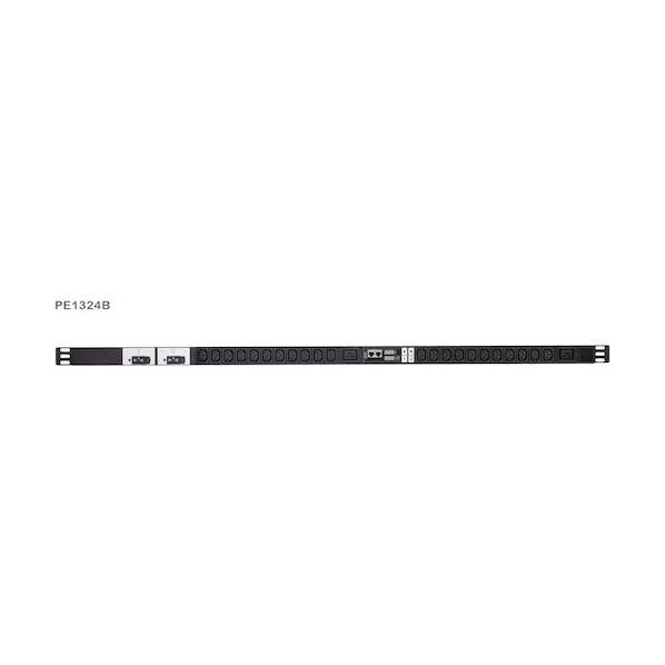 ラック用電源タップ（0U/200V/30A/IECタイプ 24ポート/計測機能対応） PE1324B