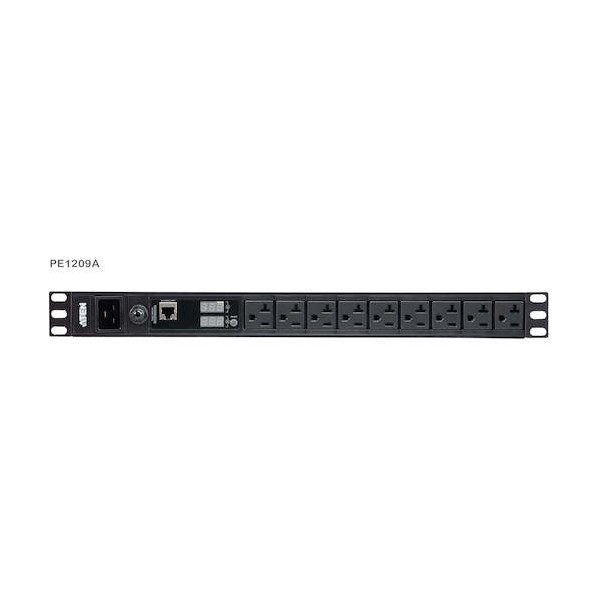仕合わせ用ワット数水道栓（1U/100V/20A/NEMA手合い 9界面/価値付ける役立つこと相応う） PE1209A 1点