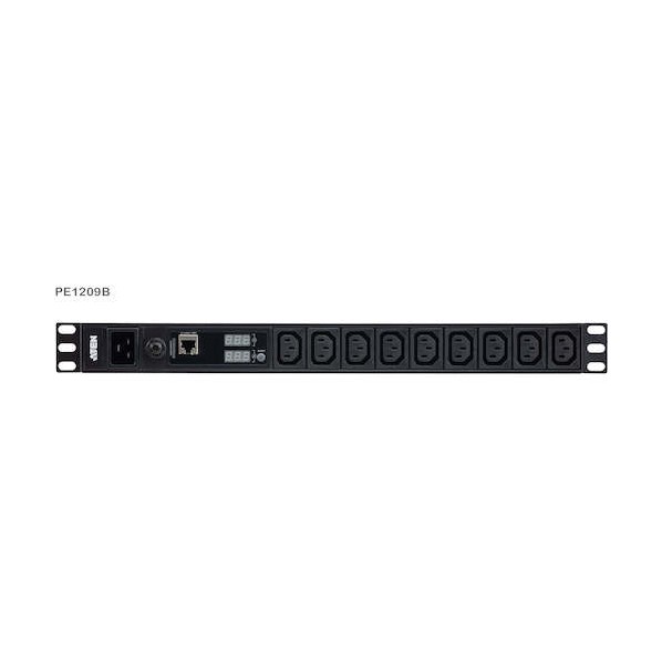 仕合わせ用ワット数水道栓（1U/200V/20A/IEC手合い 9界面/価値付ける役立つこと相応う） PE1209B 1点