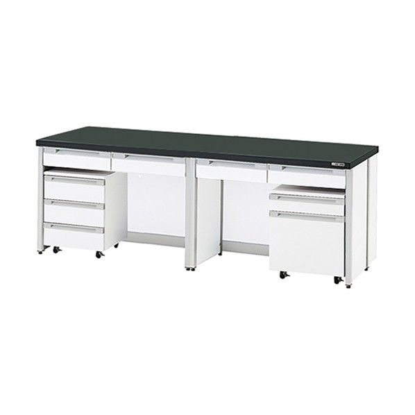 アズワン サイド実験台 HTI-2475 本体シロ 3-4189-16