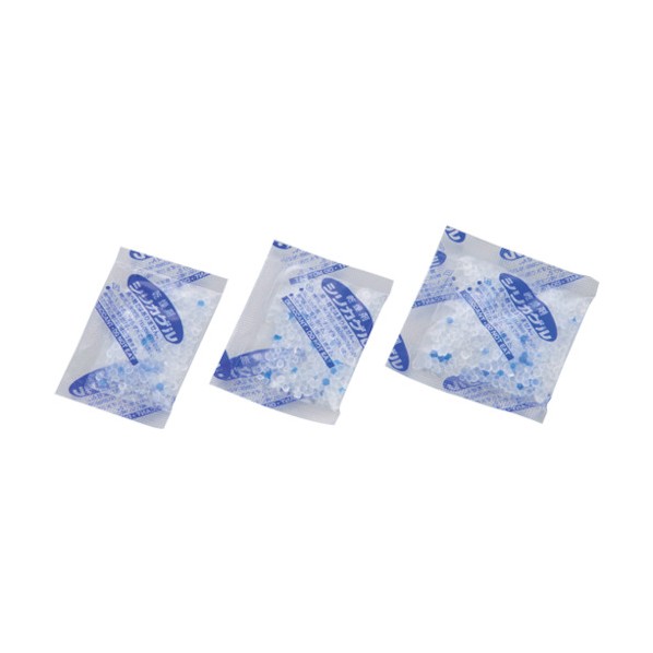 アズワン シリカゲル乾燥剤 QP（L）2G 2G／55×40mm 2-3606-02 1点