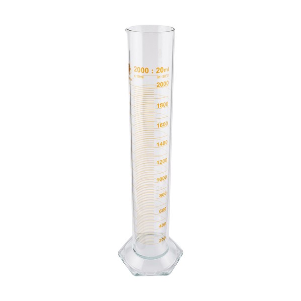 アズワン メスシリンダー(クラスA) 2000mL 2-569-09