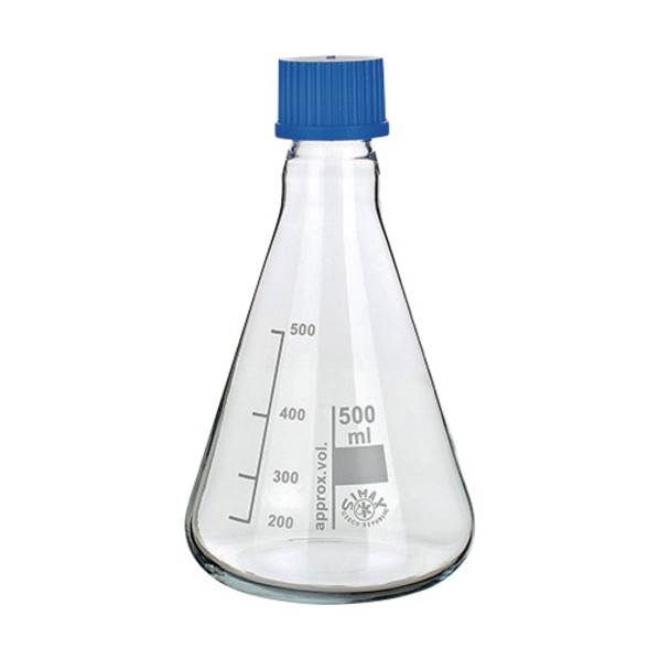 SIMAX 三角フラスコ キャップ付 8023C/1000 1000mL 3-6012-14 1個