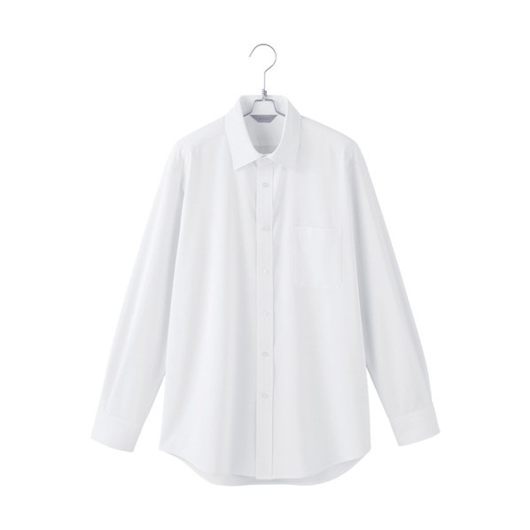 メンズ長袖シャツ 4L 001ホワイト 634151 1着