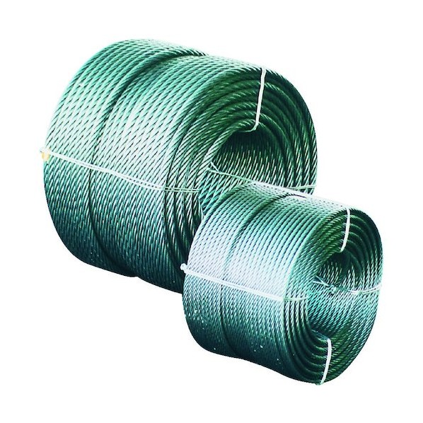 ※法人専用品※コンドーテック JISワイヤーロープ 6x24 O/O 6mm&times;200m 0474O060200 1点｜DIY FACTORY ONLINE SHOP