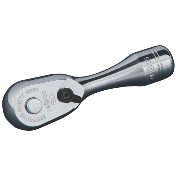 KTC ネプロス 6.3sq. ショートラチェットハンドル 80mm NBR290S 1点
