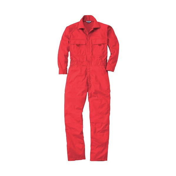 桑和 9800 つなぎ ライトレッド 6L 9800-48-6L 1点