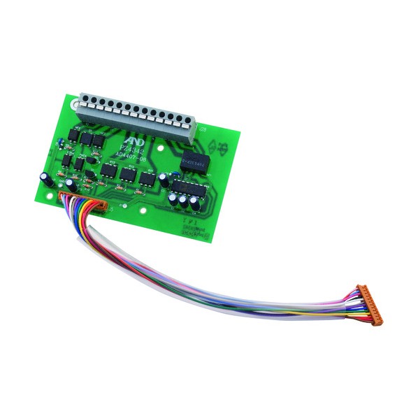 エー・アンド・デイ AD-4407A用RS-232C入出力+カレントループ出力+リレー出力+コントロール入力 AD4407-08 1個|DIY FACTORY ONLINE SHOP