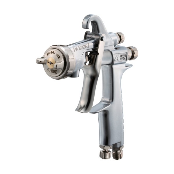 小形スプレーガン 重力式 左利き用 ノズル口径Φ1．0 空気使用量75L/min WIDER1-10E1G-SL 1丁
