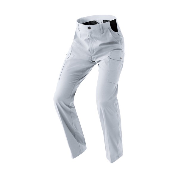 カーゴパンツ（ノータック）（男女兼用）AZ4121 シルバーグレー L L シルバーグレー AZ4121-003-L