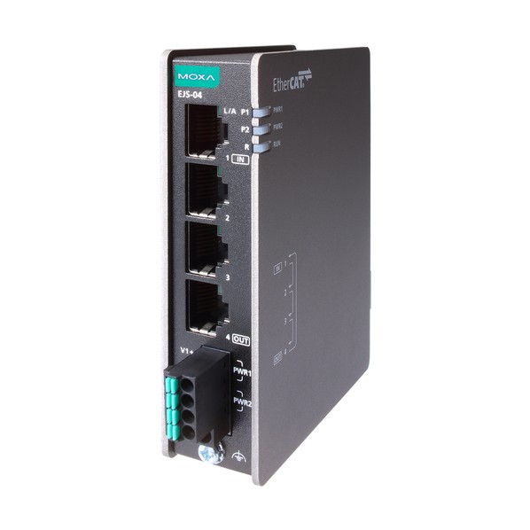 4ポート産業用EtherCATジャンクション ワイド温度モデル EJS-04-T 1個