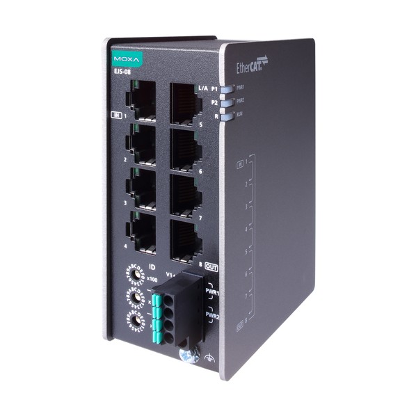 8界面製作用EtherCATジャンクション 広々とした熱度模範例 EJS-08-T 1個