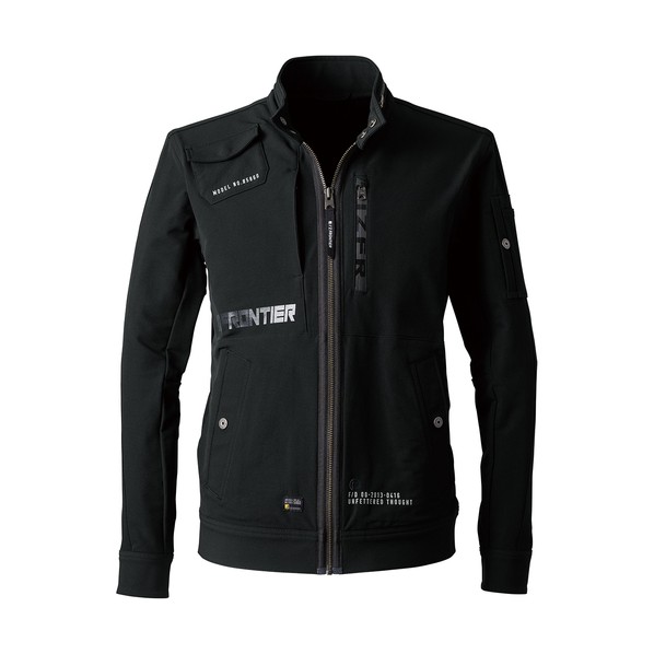 ※法人専用品※アイズフロンティア ストレッチワークジャケット ブラック LL LL ブラック 5860-05-LL 0｜DIY FACTORY ONLINE SHOP