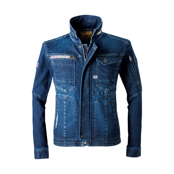 ハイキックバックデニムジャケット インディゴブルー L L インディゴブルー 7260-11-L