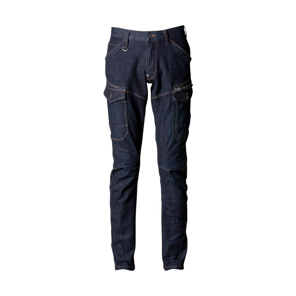 2WAYストレッチカーゴパンツ  ディープインディゴ 92 7632-24-92 花・ガーデン・DIY-安全・保護用品-ズボン・パンツ