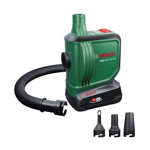 18Vコードレスエアポンプ＋乾電池申し受ける器書き割り EIF18V-500HSET 1S