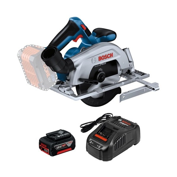 18Vコードレス丸のこ＋バッテリー充電器セット GKS18V-57-2HSET 1S