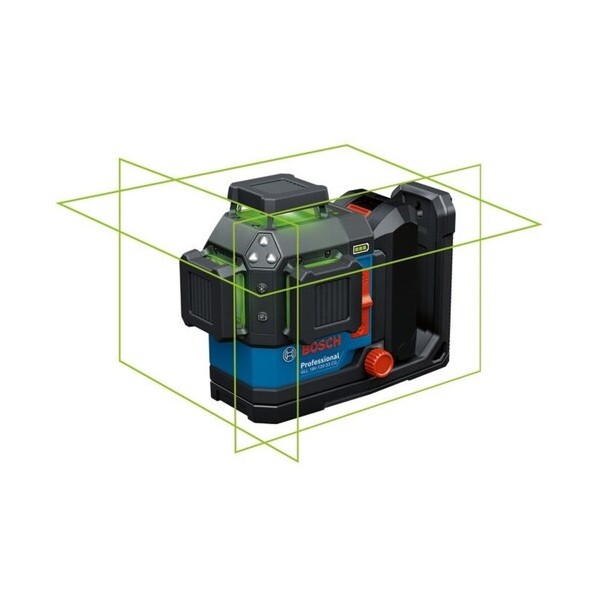 レーザ墨出し器＋蓄電池アダプタ書き割り GLL18V-120-33CGBASET