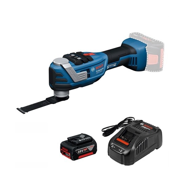 18Vコードレスマルチツール＋蓄電池申し受ける器仕掛ける GMF18V-40HSET