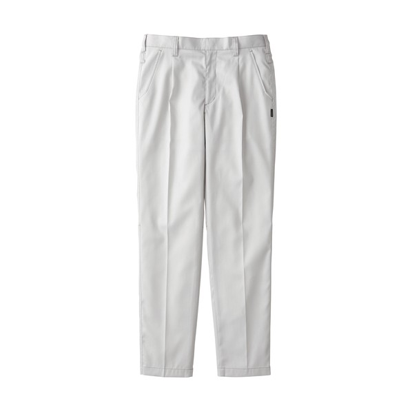 ユニセックスワンタックパンツ シルバーグレー LL LL シルバーグレー RP6914-32-LL