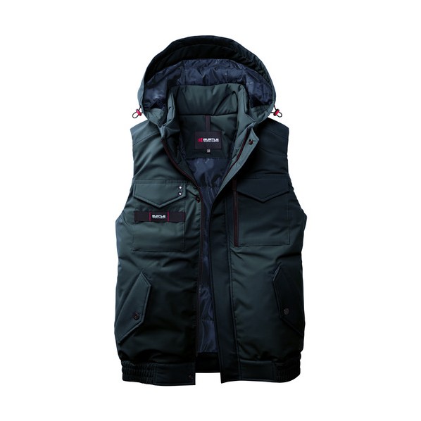 【25年12月末入荷確からしさ】 防寒より良い 5064-53-XXL 狂飆薄墨色 XXL 狂飆薄墨色 5064-53-XXL 1着