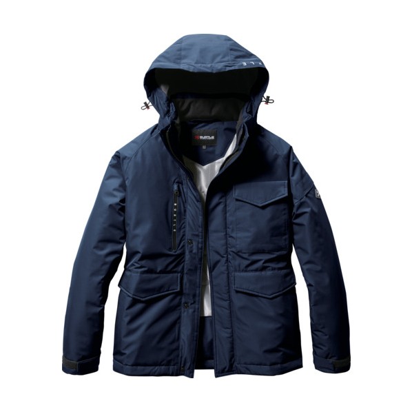 防水防寒ジャケット7620-3-XXLネイビー XXL ネイビー 7620-3-XXL 8,925円