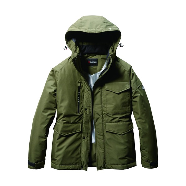 【今季完売】 防水防寒ジャケット7620-14-3XLミルスグリーン 3XL ミルスグリーン 7620-14-3XL｜DIY FACTORY ONLINE SHOP