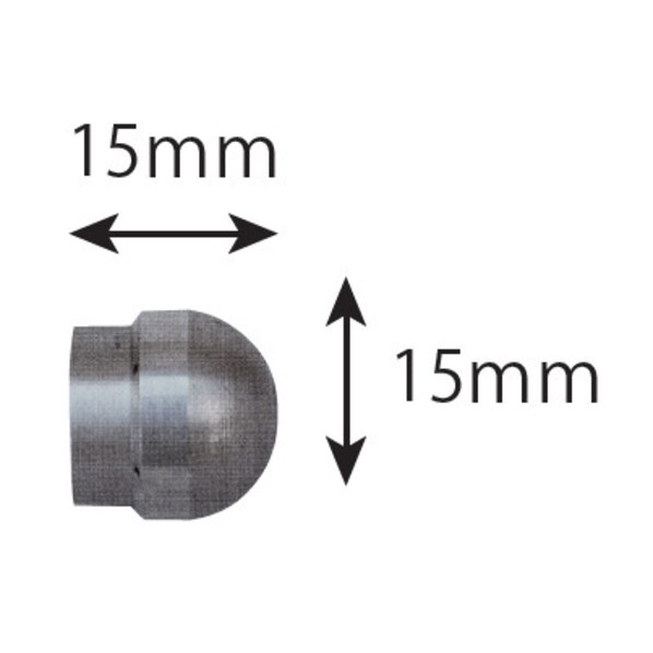 トップ･ノズル1/8前方1後方6孔 孔径1．0mm KTN-3