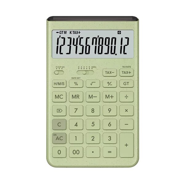 電卓 デザイン電卓Comfy グリーン グリーン JT-200T-GN-N 1本画像