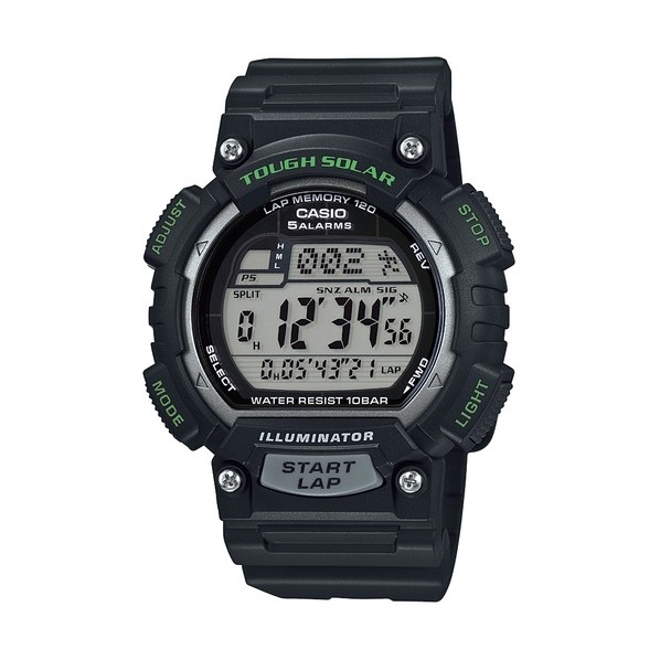 デジタルウオッチ カシオコレクションスポーツ 10気圧防水 STL-S100H-1AJH 1本