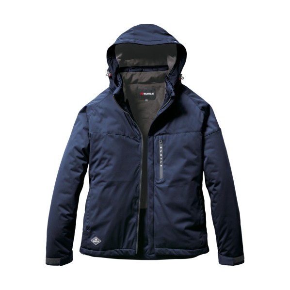 ストレッチフーディ防寒ジャケット3260-3-XXLネイビー XXL ネイビー 3260-3-XXL