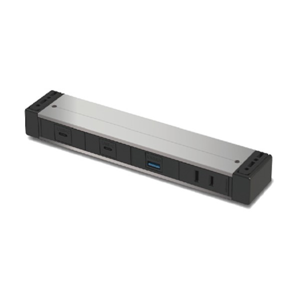 石黒製造所 テープ式差し込み G001 しろがね色 ワット数1口/USB-A（中継ぎ）1口/USB-C（中継ぎ）2口 しろがね色 G001-4-EACC-S 1点 花・ガーデン・DIY-木材・建築資材・設備-コンセント