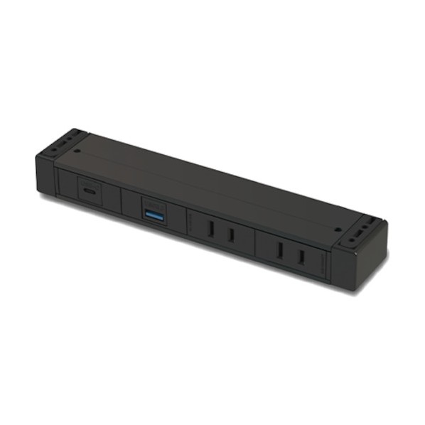 石黒製作所 カセット式コンセント G001 黒 電源2口/USB-A（中継）1口/USB-C（中継）1口 黒 G001-4-EEAC-B 1点｜DIY FACTORY ONLINE SHOP