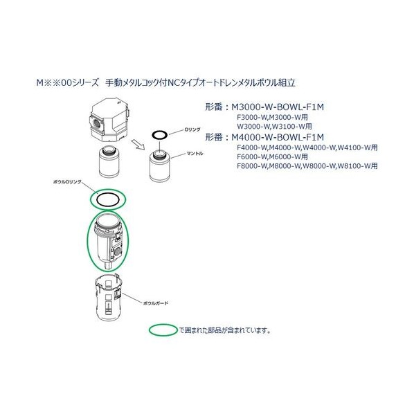F．R．L単一のもの 4000、6000、8000つづき物用 どんぶり鉢精神的な統合 M4000-W-BOWL-F1M