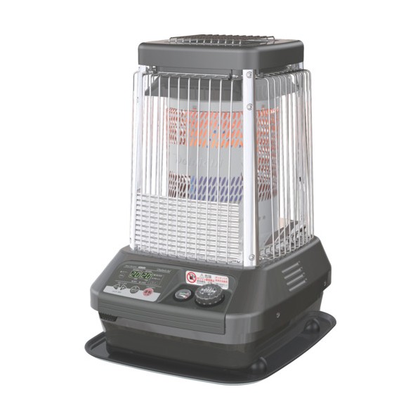 ダイニチ お役目用原油暖房器 青み暖房器 対流型FM-19N3-薄墨色 0017630 メタリックグレー FM-19N3-H 1台