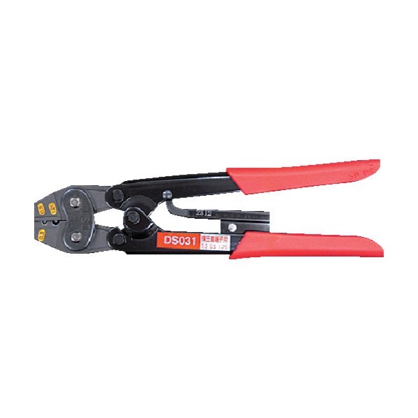 手動式圧着工具 銅線用裸圧着端子工具（0．08、0．3、0．5、1．25sq用） DS031 1丁｜DIY FACTORY ONLINE SHOP