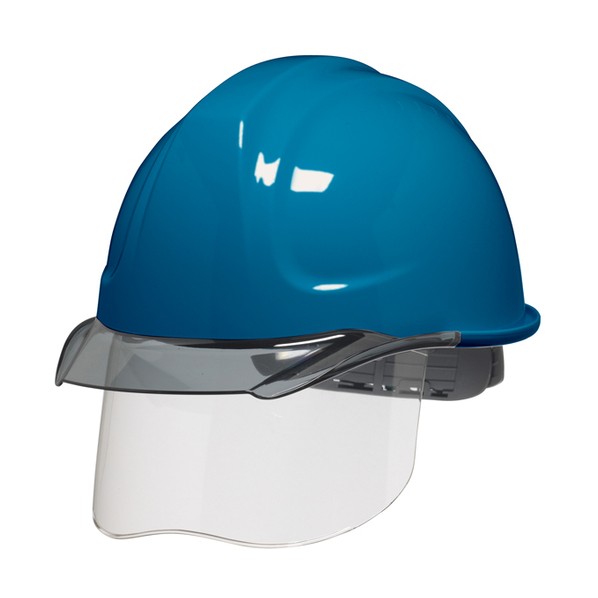 SYA-CS型ヘルメット 遮熱スカイブルー/スモーク SF内装KP付 SYA-CS-SF-KP-HB-BS