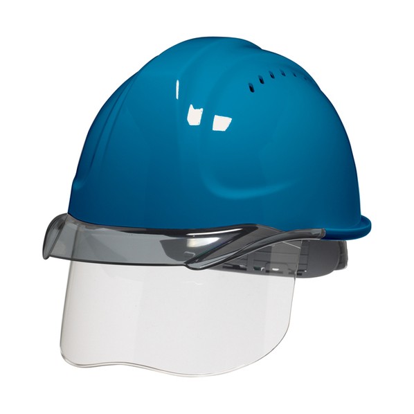 SYA-CSV型ヘルメット 遮熱スカイブルー/スモーク HA2内装KP付 SYA-CSV-HA2-KP-HB-B/S