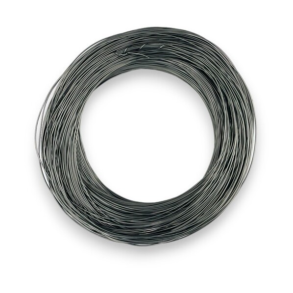 軽銀線 パール薄墨色 5kg巻 2mmx600m 10155663 5KG