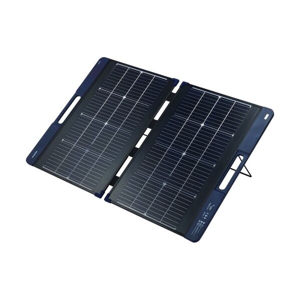 ポータブルソーラーパネル 両面受光型 100W 納める袋属する MPA-SP100DNV