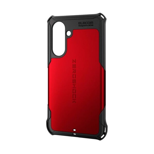 Galaxy A36 5G用ハイブリッドケース ZEROSHOCK レッド レッド PM-G254ZERORD