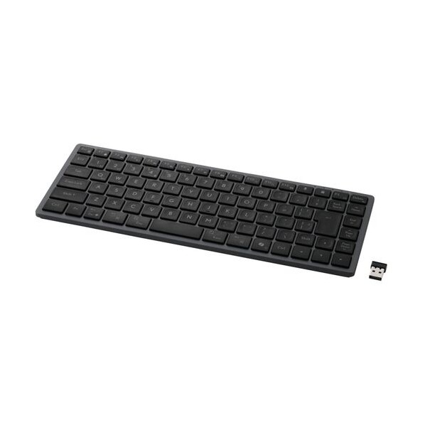 充電式ミニキーボード Precisionist 無線/Bluetooth マルチペアリング ブラック ブラック TK-PN1075MPBK 8,568円