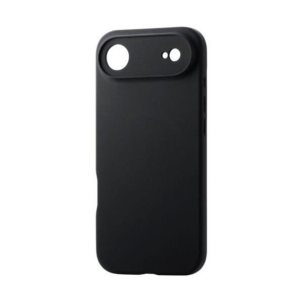 iPhone Air用ハイブリッドケース シリコン MAGKEEP ブラック ブラック PM-A25BHVSCMGBK