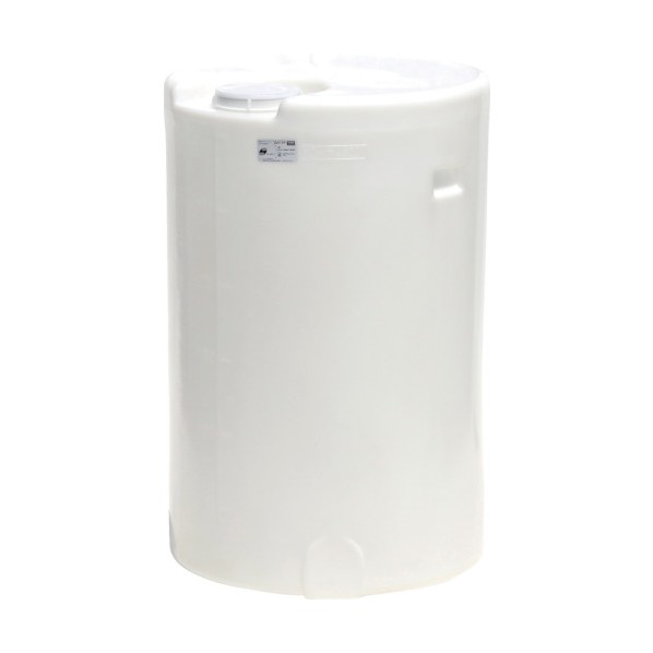 ※法人専用品※スイコー MD膜鳴楽器（蓋付）密閉円柱型300L 300L 白 MD-300H  (300L) 1点