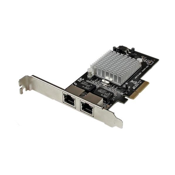 ローカルエリアネットワーク歌留多/PCI Express/x4/2x RJ45/10/100/1000 Mbps ST2000SPEXI 1個