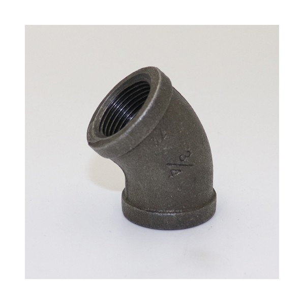 45°エルボ 45BL-32-黒 4” 00922869 1個