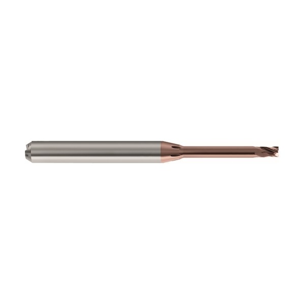 高精度小径エンドミル ロングネック Perroxコート 1．8mm Micro Mill μ55U 6829 1.801