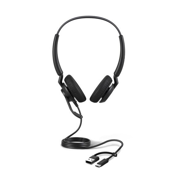 GNオーディオジャパン 【法人専用品】USB ヘッドセット Jabra Engage 40 Inline Link UC Stereo USB C/A 185×50×249 mm 黒 4099-419-269 0|DIY FACTORY ONLINE SHOP